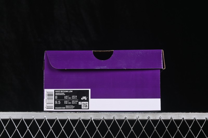 Nike SB Dunk Low Skateboarding Shoes with Padded Collar and Zoom Air Cushioning - HQ1625-500