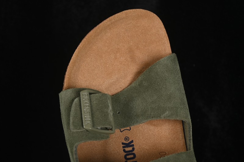 Birkenstock Classic Leather Sandals with Sheepskin Lining and Cork-Latex Footbed - 1010503