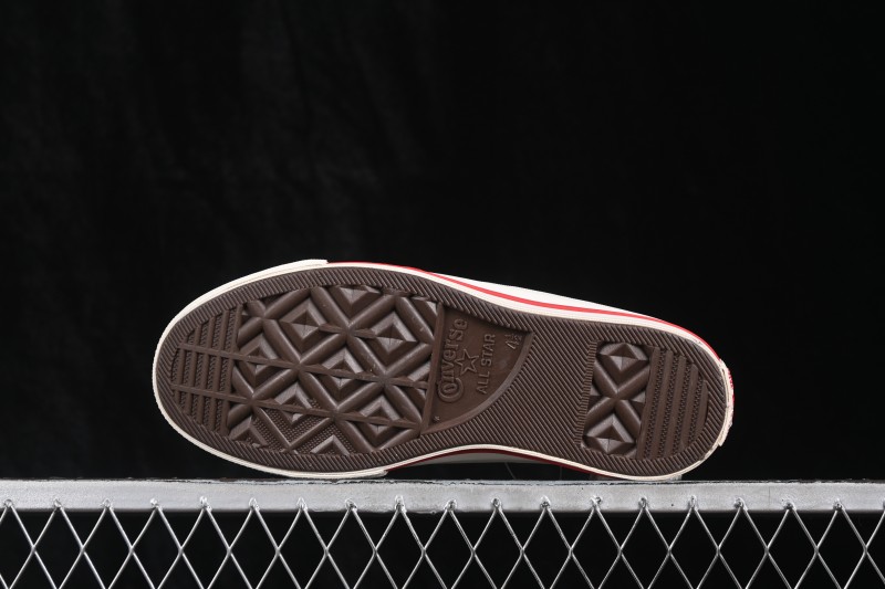 Converse One Star 95 Classic Low-Top Casual Skateboarding Shoes with Glossy Patent Leather and Reflective Star Logo - 167326C