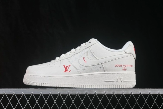 Nike Air Force 1 '07 Low Basketball Shoes with Full-Length Air Cushion - MM3399-832