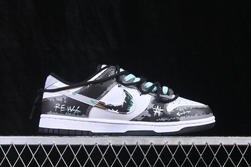 Nike SB Dunk Low Top Lacing Skateboarding Shoes - DD1391-100