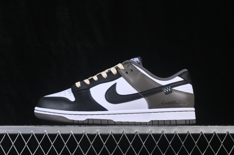 Nike SB Dunk Low Skateboarding Shoes with Premium Leather Upper - HF5441-111