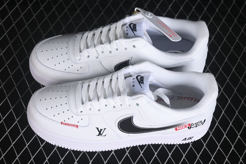 Nike Air Force 1 '07 Low Basketball Shoes with Full-Length Air Cushion - WY0655-109