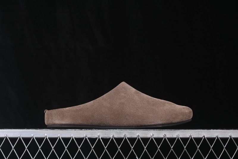 The Row Hudson Round Toe Half-Head Casual Mule Slippers - ALP