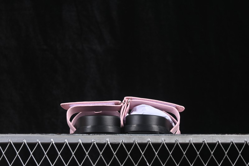 Hermes Chypre Flat Slide Sandals - Ceramic Pink