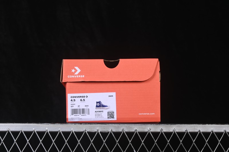 Converse Matsui x Chuck 70 Simple Fresh Lace-Up Round Toe High-Top Canvas Shoes - A21361C