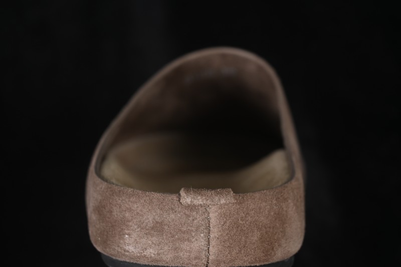 The Row Hudson Round Toe Half-Head Casual Mule Slippers - ALP