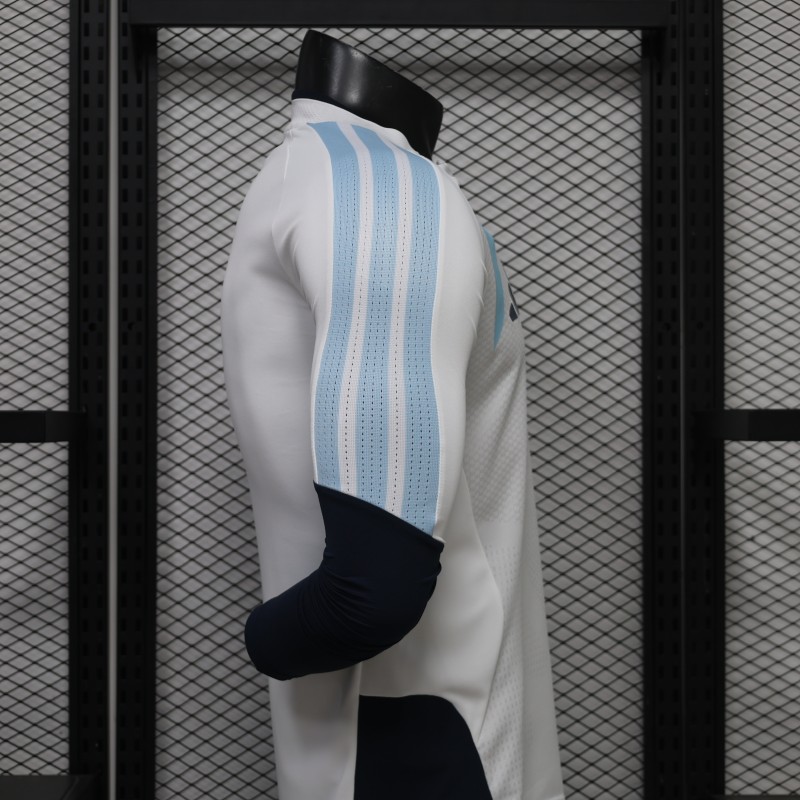 Player Version 2026 Argentina Home White Jersey
