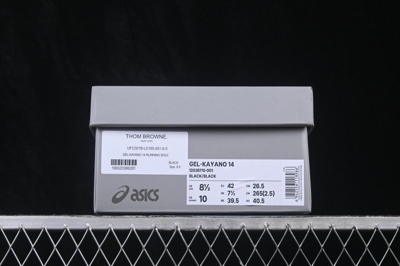 Thom Browne x Asics Gel-Kayano 14 Running Shoes - 1203B110-001