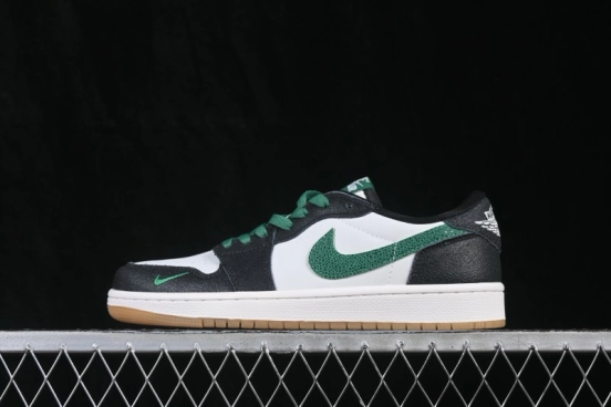 Air Jordan 1 Low AJ1 Pine Green Low-Top Retro Culture Basketball Shoes - IR2283-030