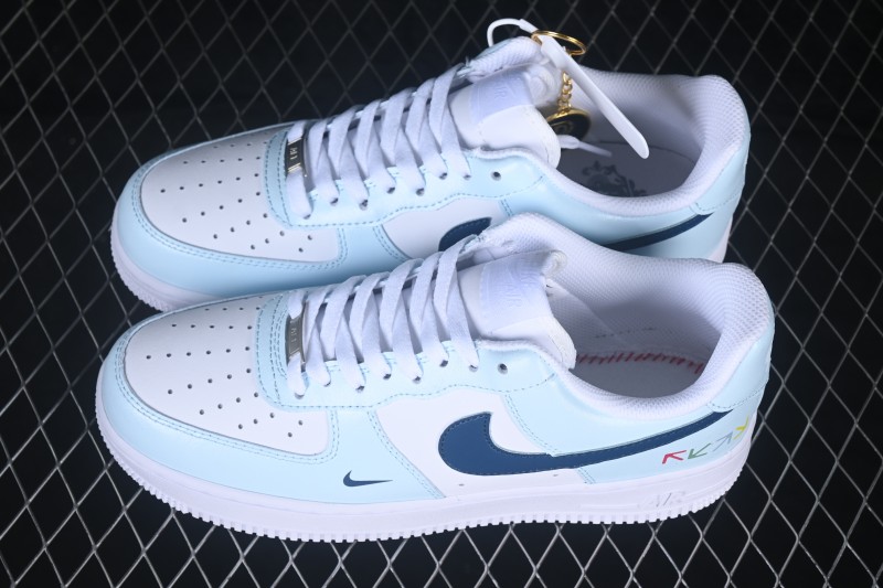 Nike Air Force 1 '07 Low Casual Sneakers with Full-Length Air Cushion - HV2511-100