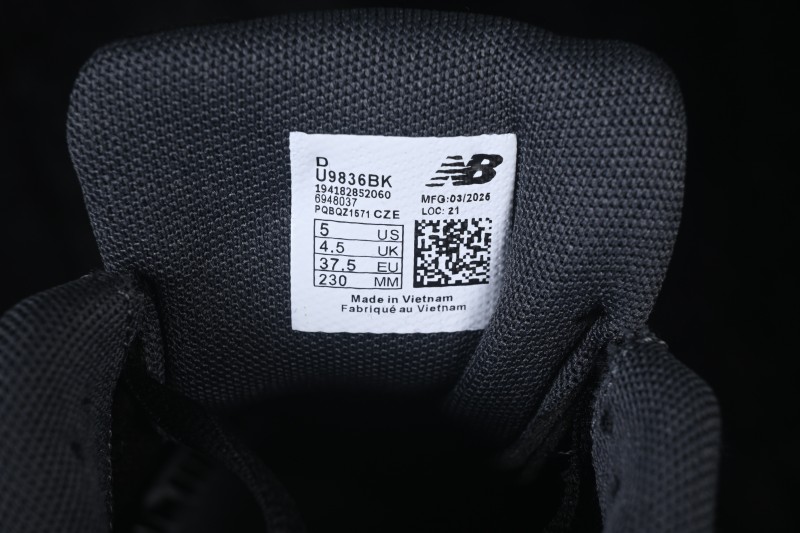 New Balance NB983 Retro Casual Running Shoes - U9836BK