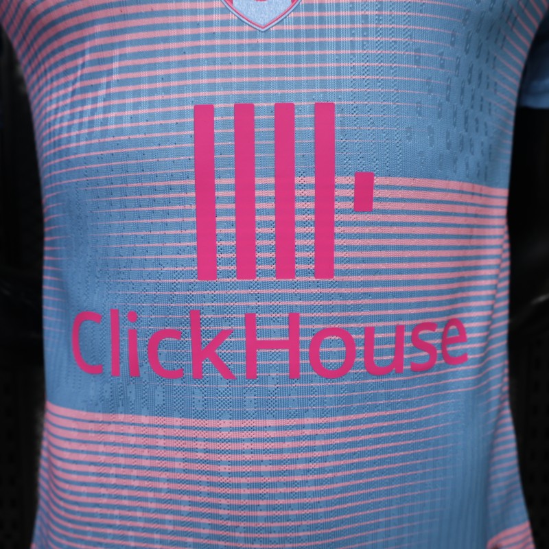 Player Version 26/27 Fulham FC Third Blue Pink Jersey