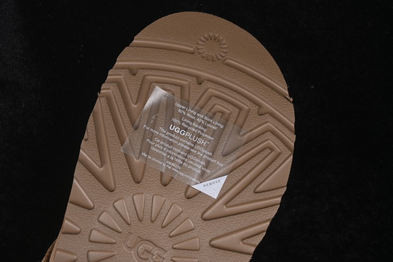 UGG Golden Family Solid Color Round Toe Slippers - 1180251 CHE