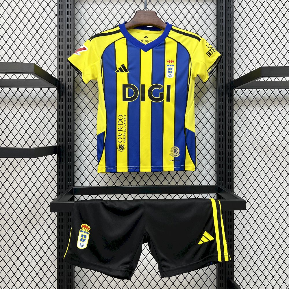 2025/26 Kids Real Oviedo Away Kit