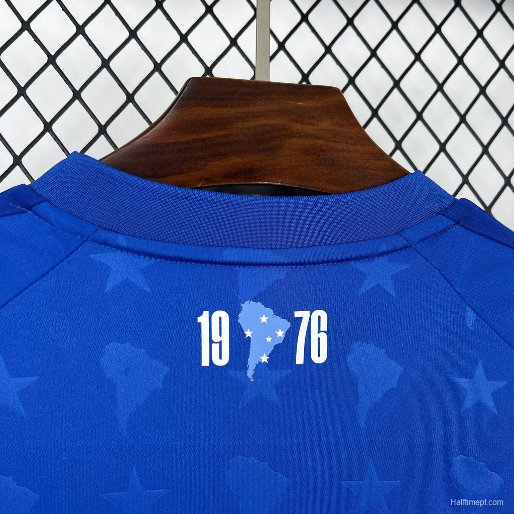 2026/27 Mens Cruzeiro Home Long Sleeves Jersey