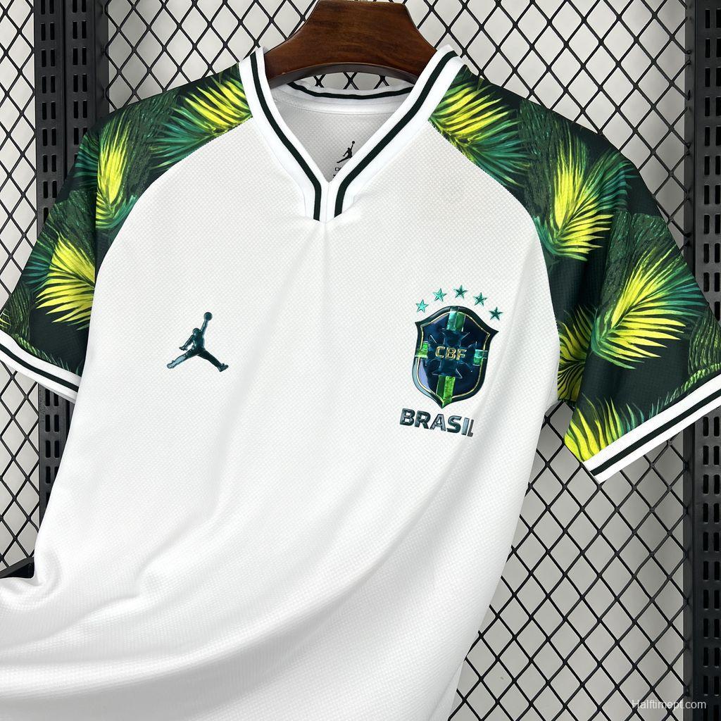 2026 Mens Brazil White Special Jersey