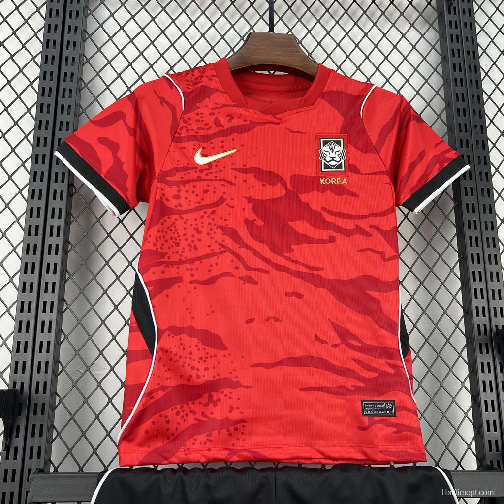2026 Kids South Korea World Cup Home Kit