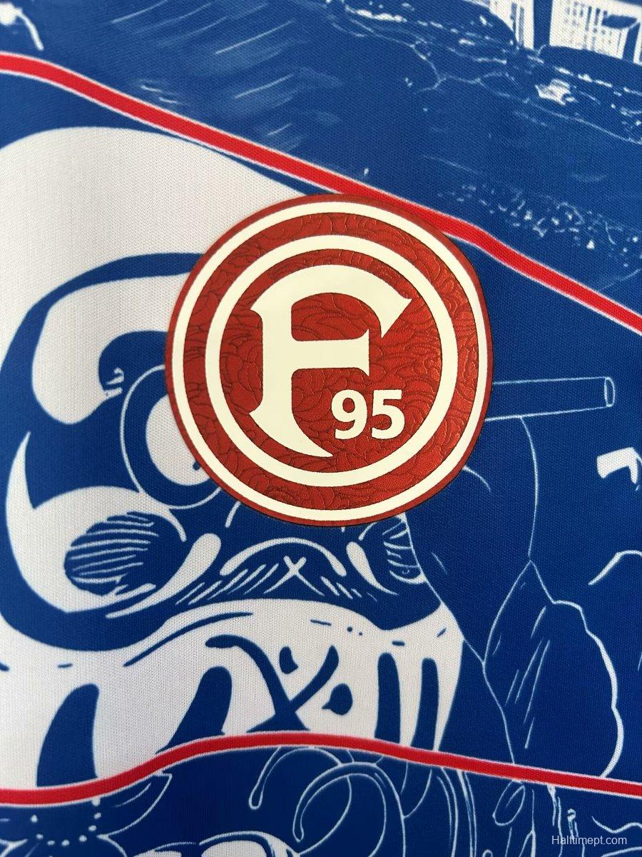 24/25 Fortuna Düsseldorf Daruma Blue Jersey