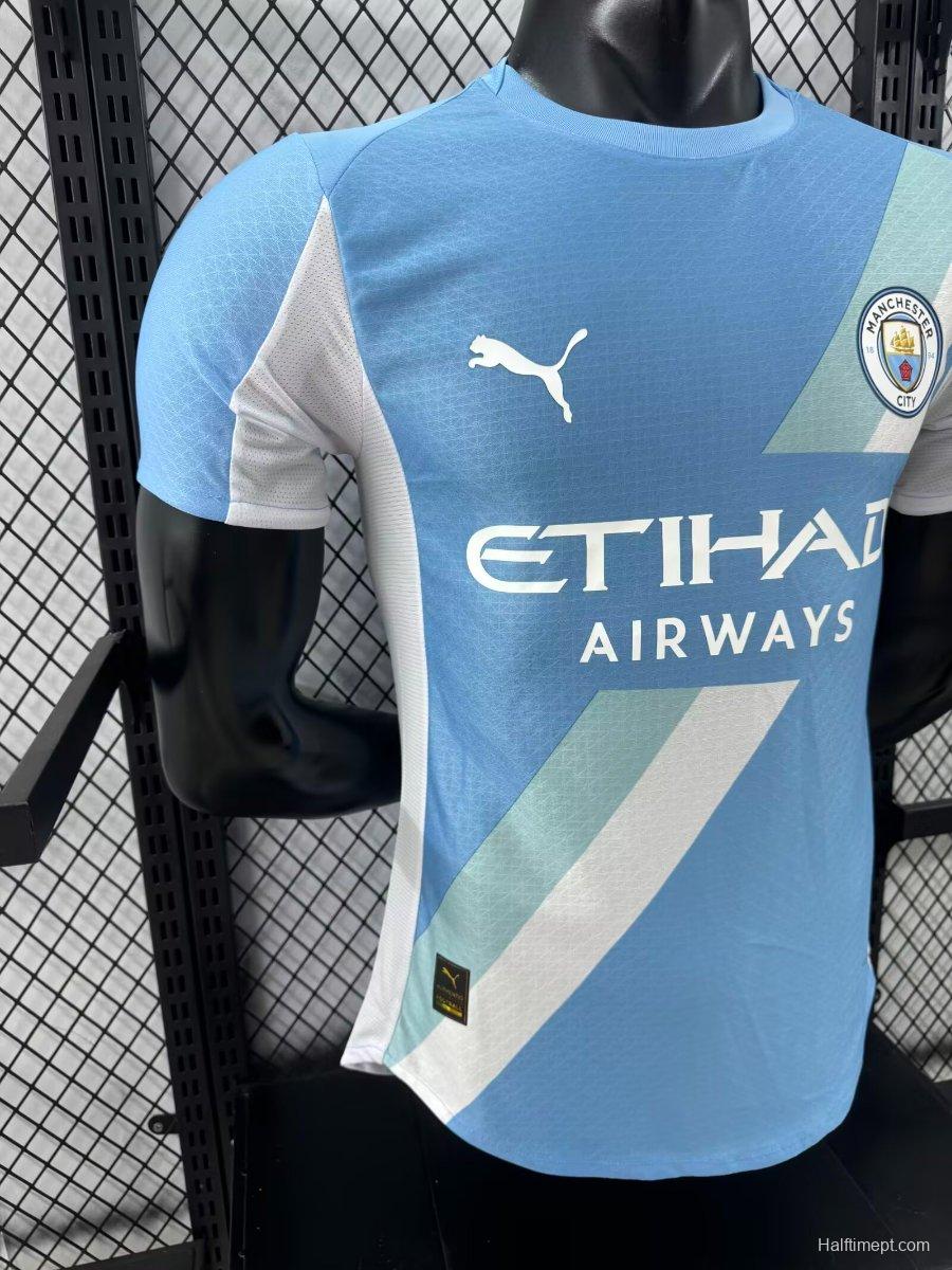Player Version 25/26 Manchester City Home Jersey