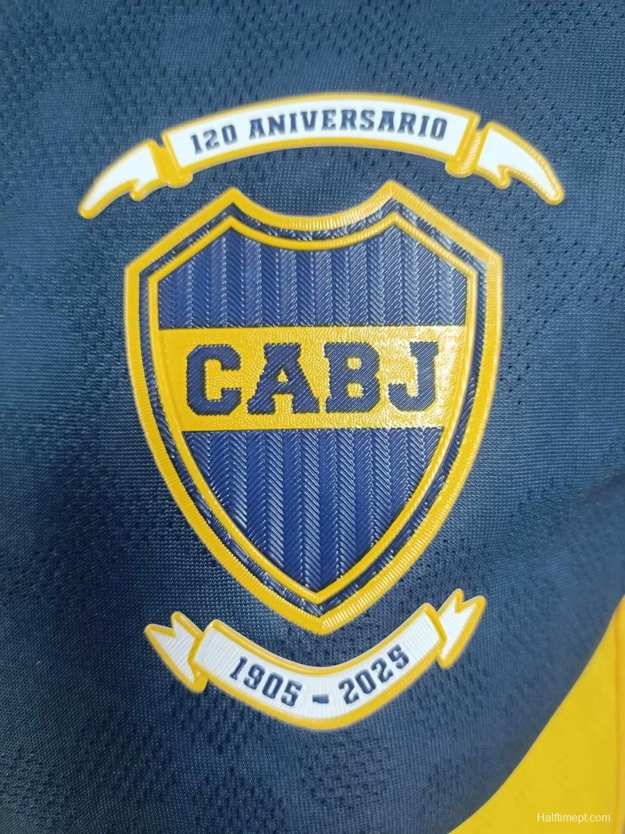 Player Version 25/26 Boca Juniors Home Jersey