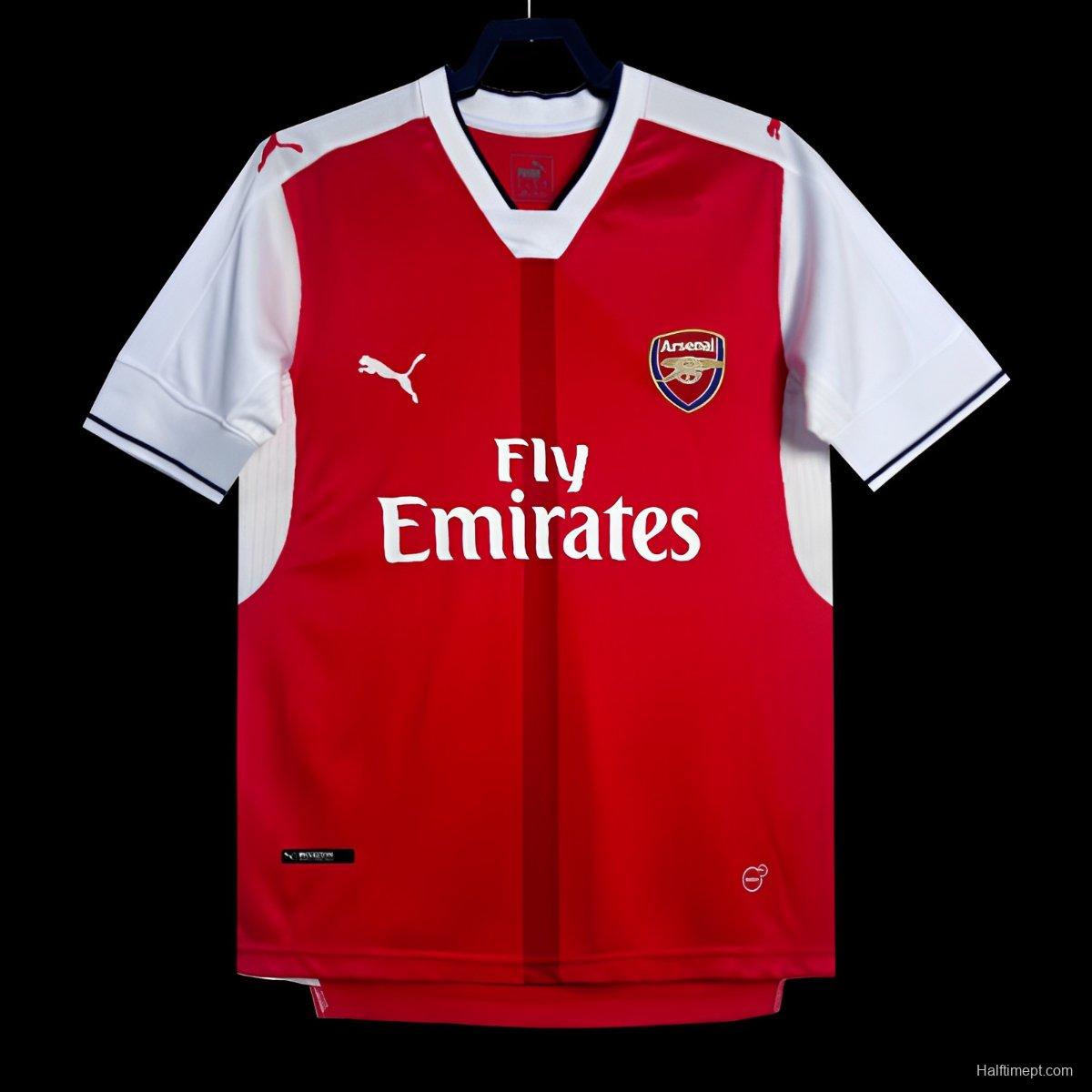 Retro 16/17 Arsenal Home Jersey