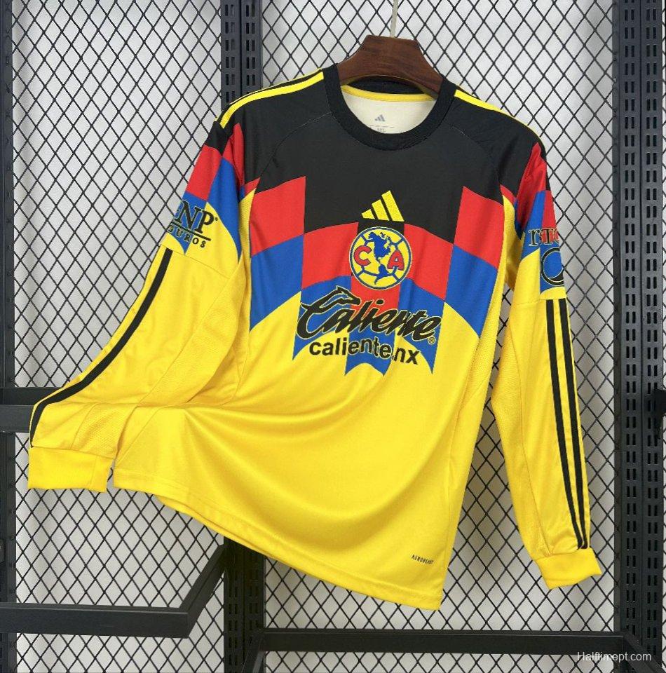 25/26 Club America Home  Long Sleeves Jersey