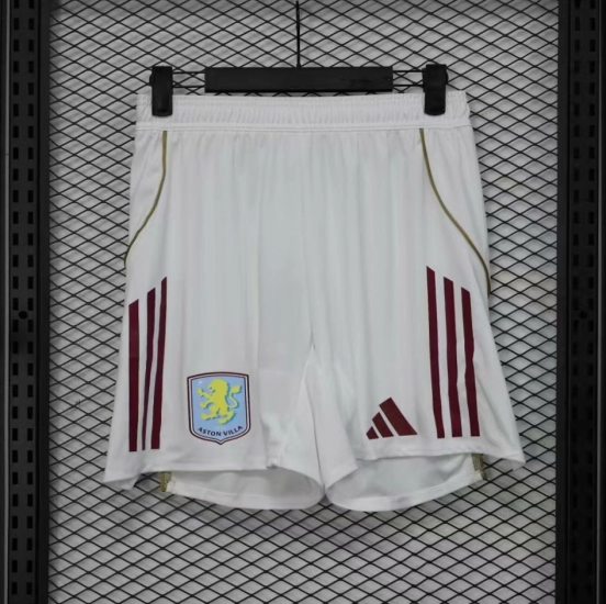 Player Version 25/26 Aston Villa White Shorts