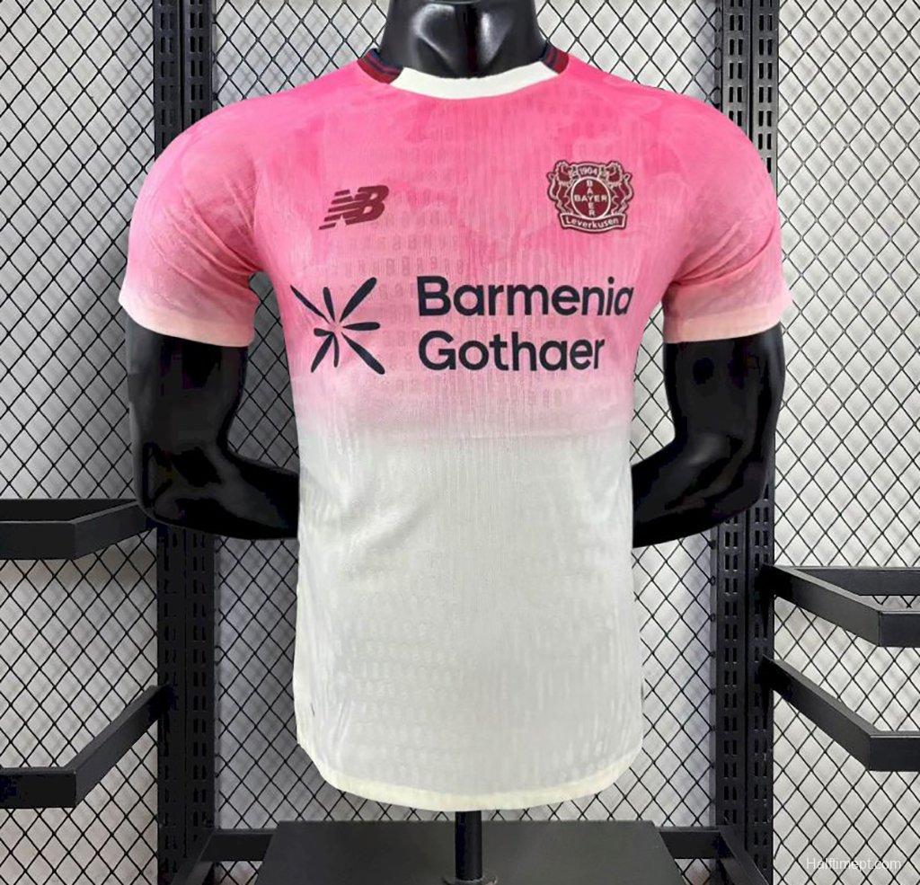 2025/26 Player Version Mens Bayer 04 Leverkusen Away Jersey