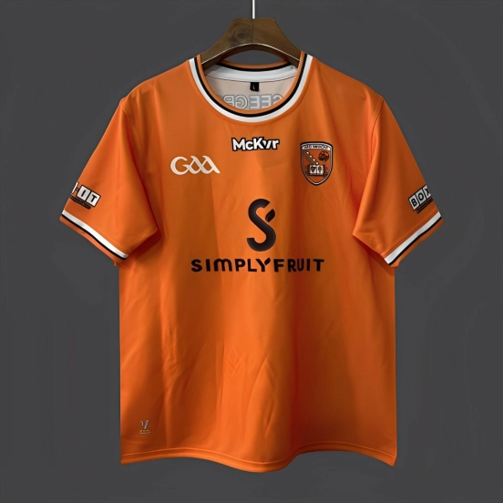 25/26 Armagh GAA Orange with White Trim Jersey