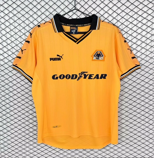 Retro 98/99 Wolverhampton Wanderers Home Jersey