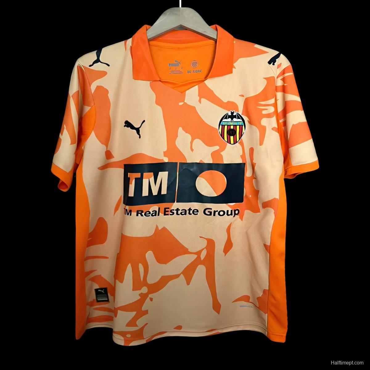 25/26 Valencia Puma Vintage Remake Orange Jersey