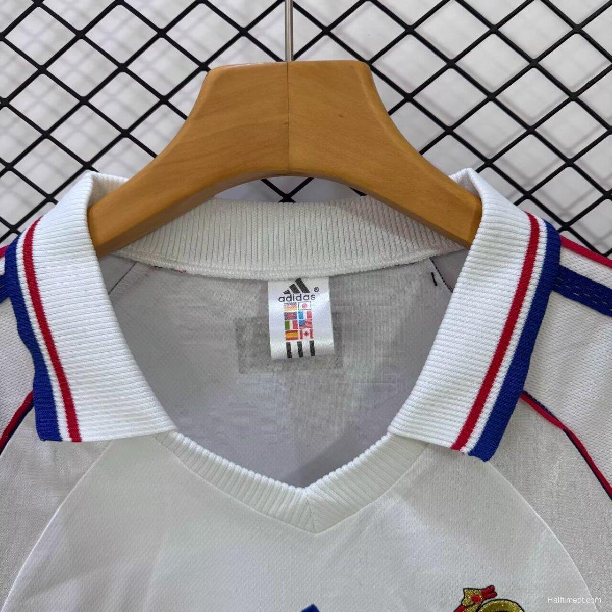 1998 Retro France Away Long Sleeve Jersey