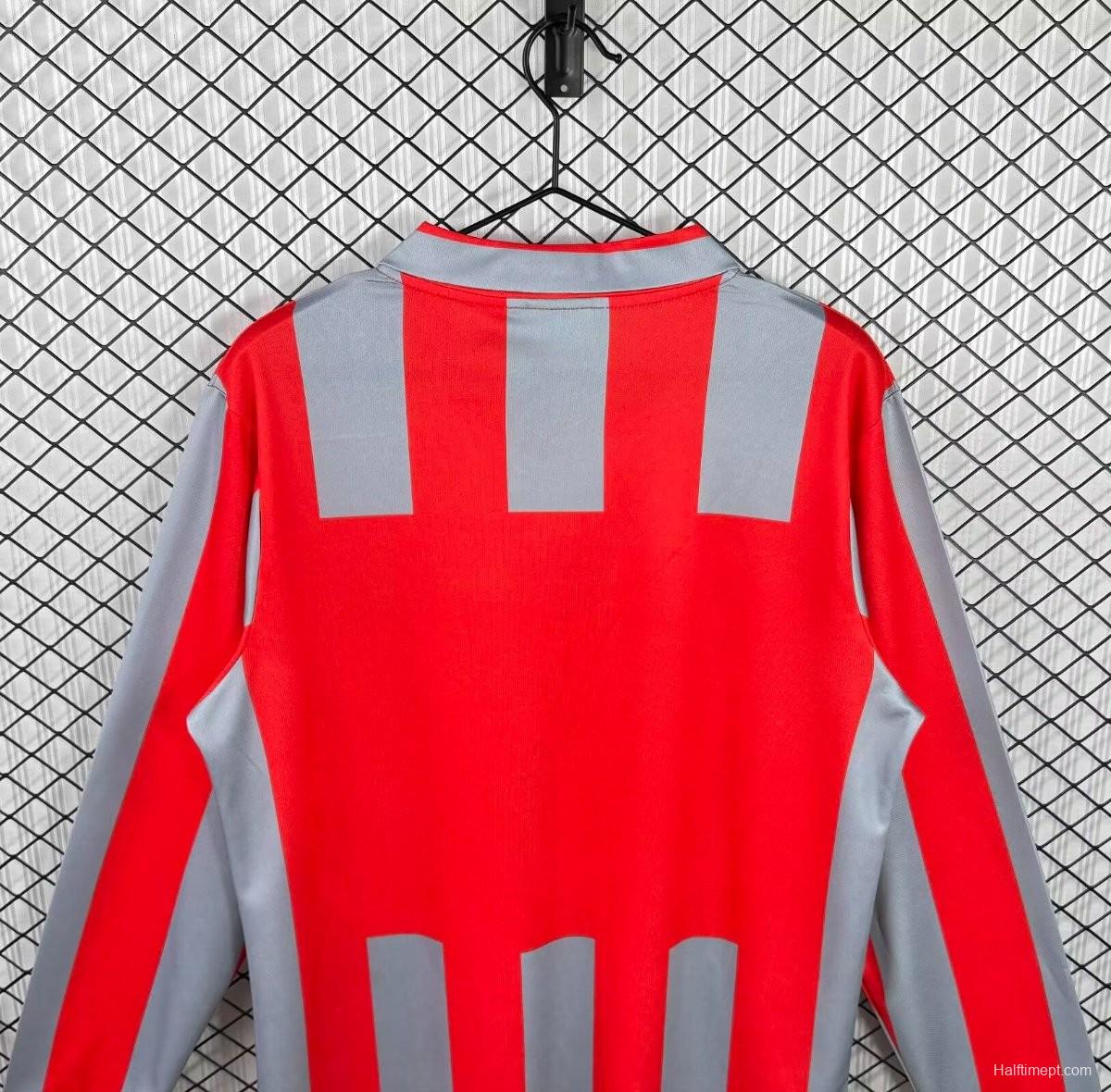 Retro 1995/96 US Cremonese Home Long Sleeve Jersey