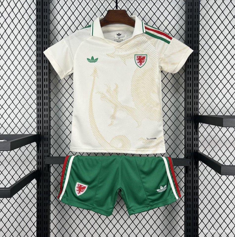 2026 Kids Wales Away Kit