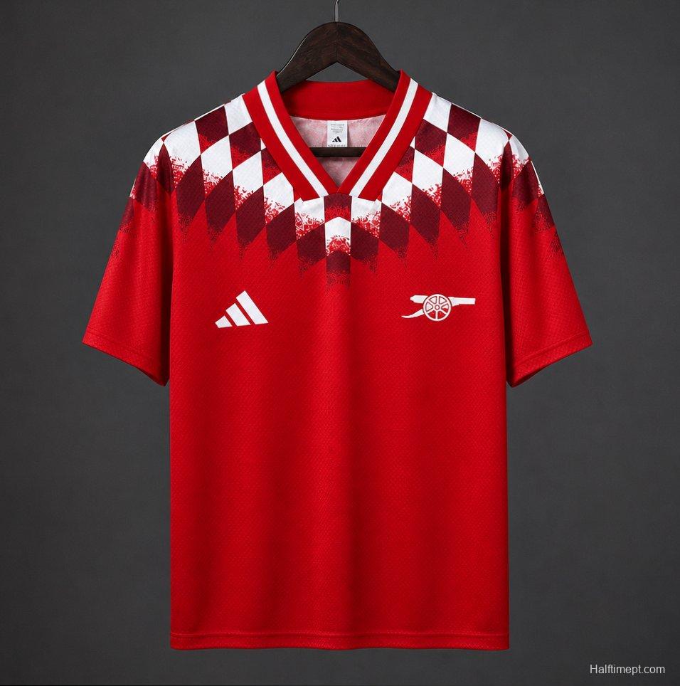 26/27 Arsenal Vintage 1994 Remake RED 'Stadium' Lifestyle  Jersey