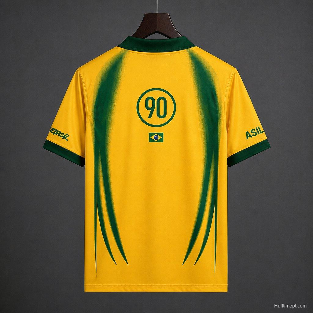 2026 Brazil x Scott Cactus Jack Total 90 Retro Yellow Jersey