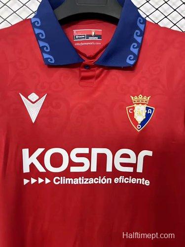 26/27 CA Osa home Red  jersey