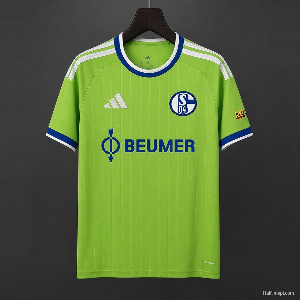 26/27 Schalke 04 Away Green Jersey