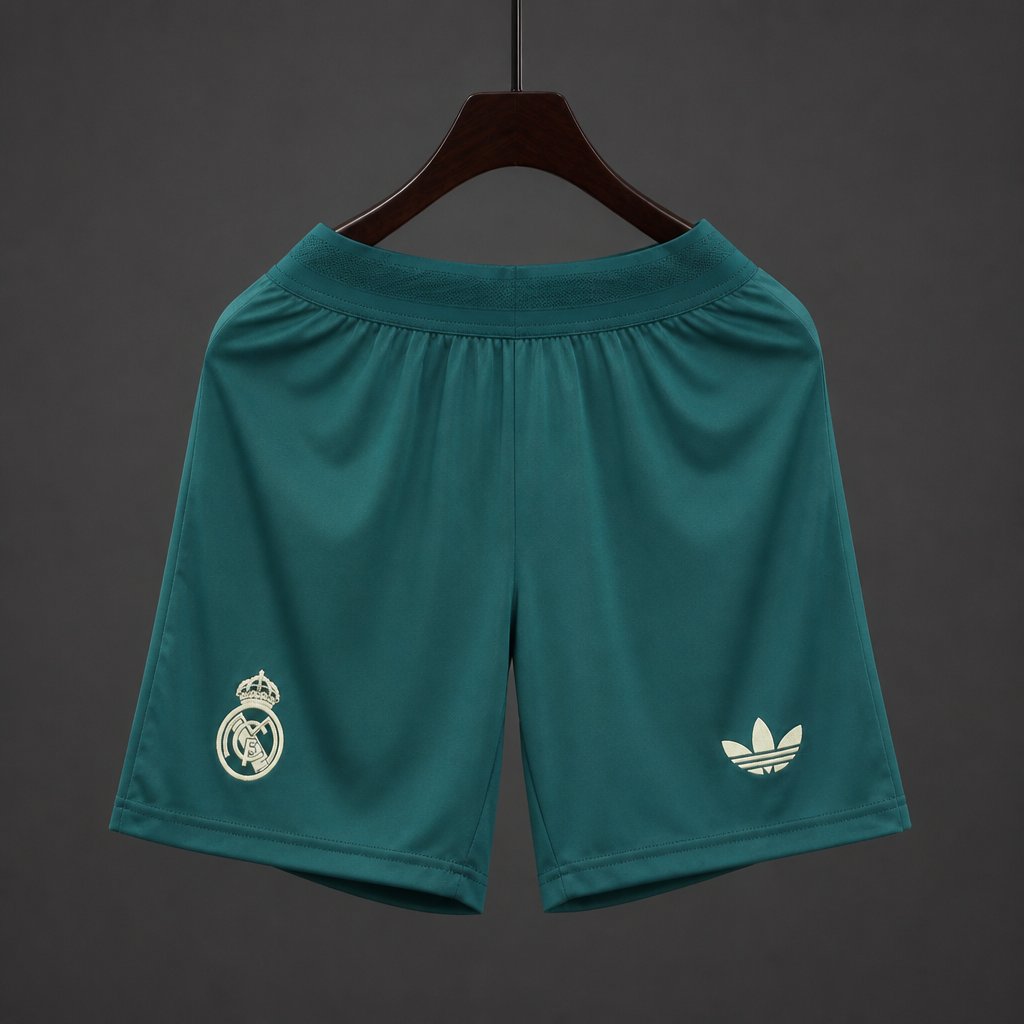 Player Version 26/27 Real Madrid Third Dark Green Shorts
