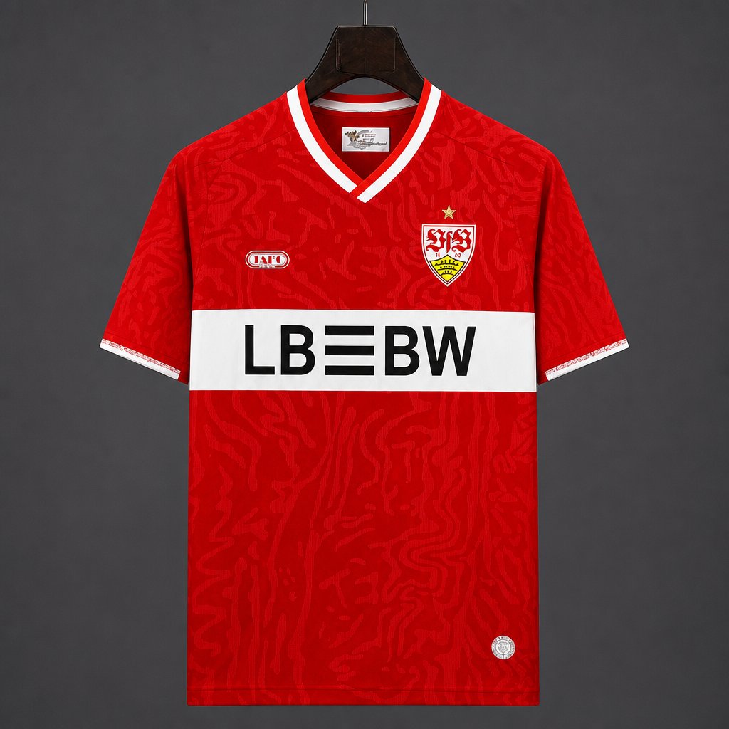 26/27 Stuttgart Away Red Jersey