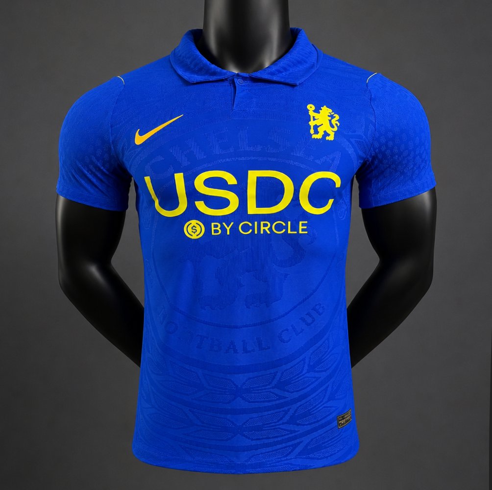 Player Version 26/27 Chelsea Home Jersey With Sponsor