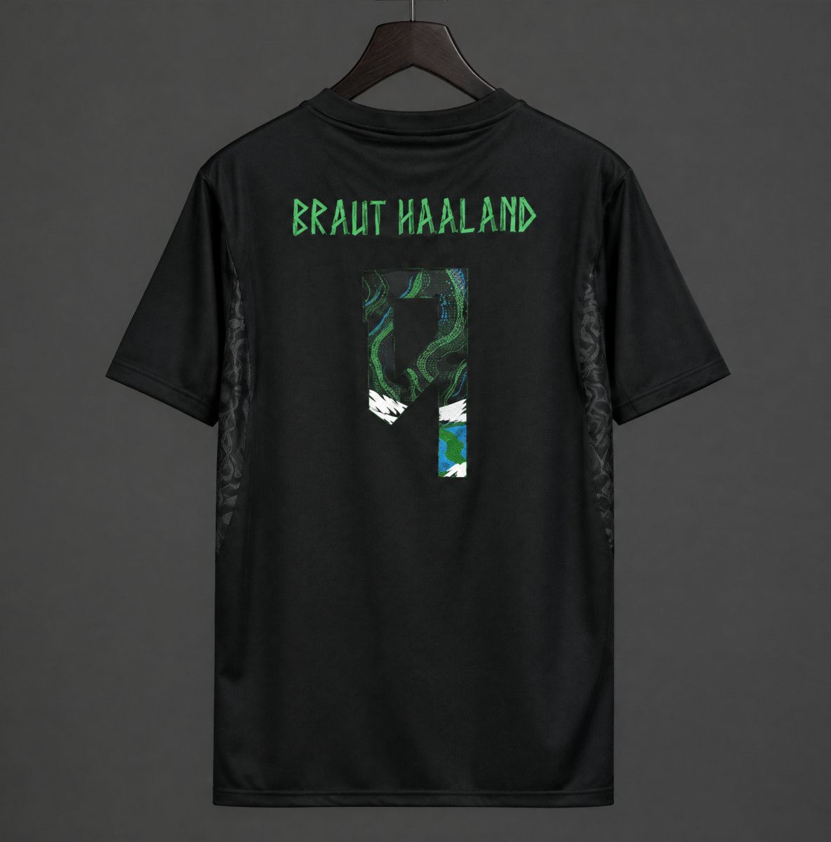 2026 Norway Blackout Special Edition Jersey With Stitched Braut Haaland #9 Namesets