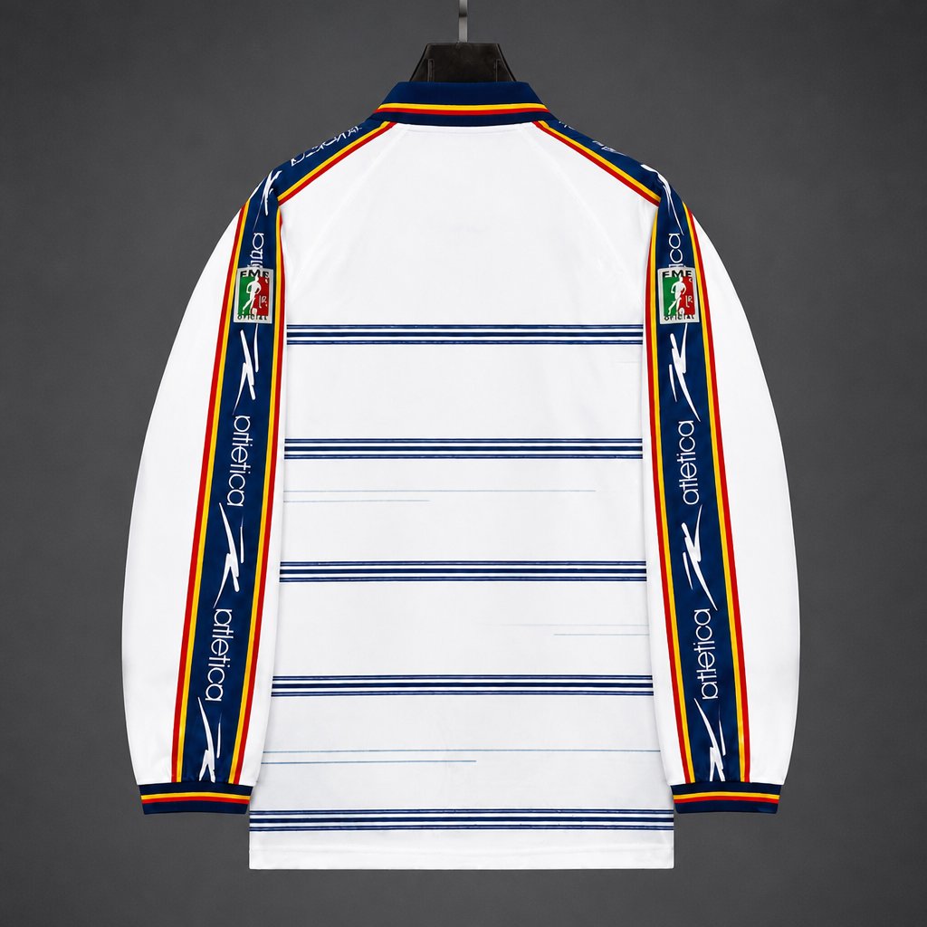 Retro 99/00 Monarcas Morelia  Away Long Sleeve White Jersey