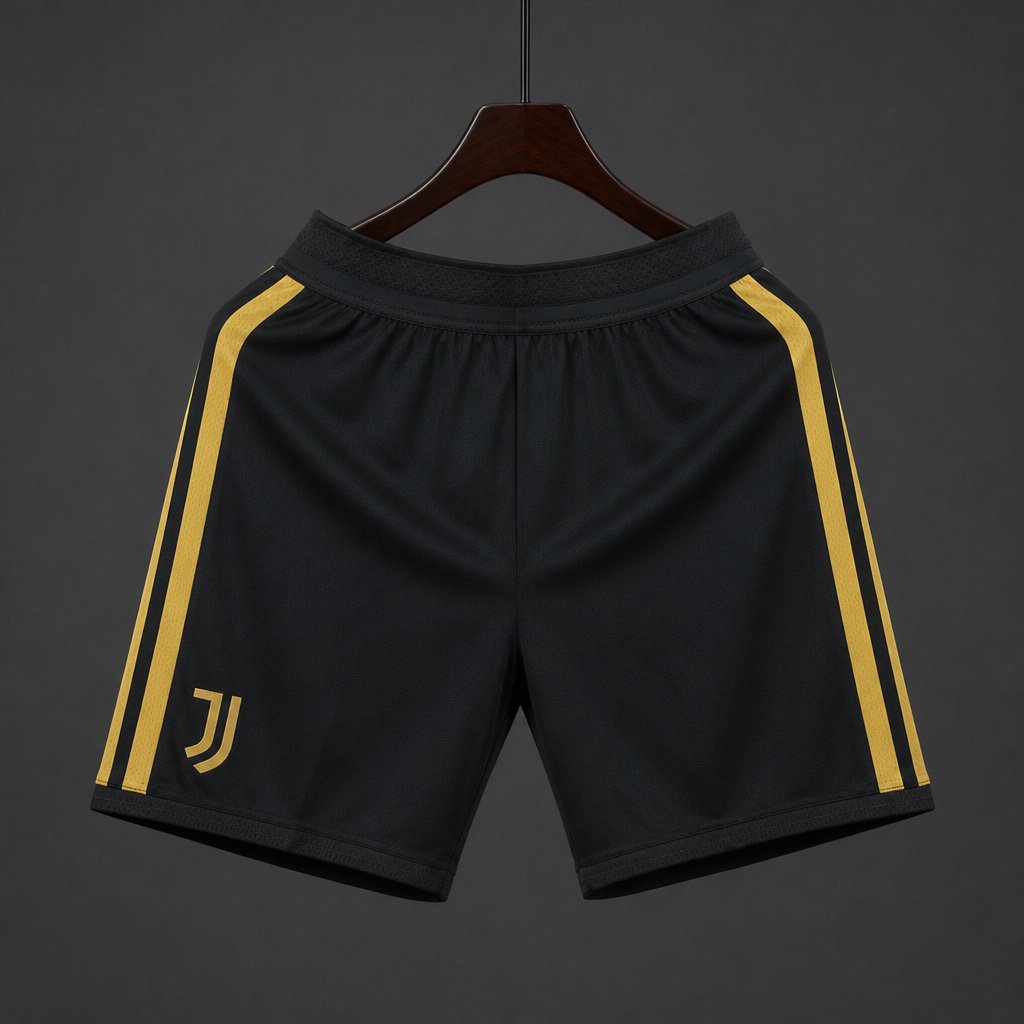 Player Version 26/27 Juventus Away Black Shorts