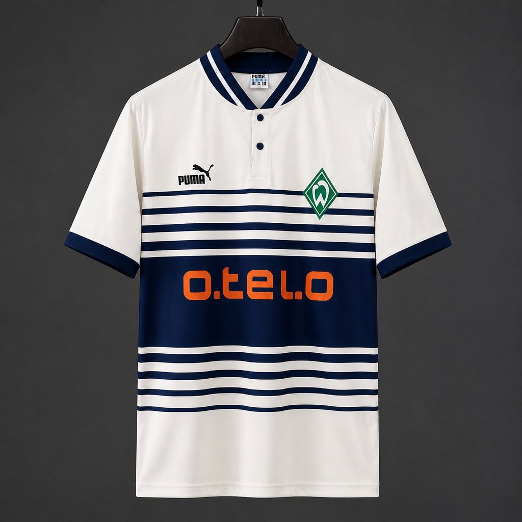 Retro 97/98 Werder Bremen Away Black Jersey
